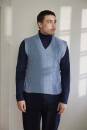 Strickset Pullunder Unisex Lang YarnsCashmere Premium CASEY mit Anleitung in garnwelt-Box