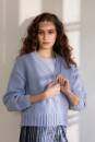 Strickset Jacke Lang YarnsCashmere+ NOVALEE mit Anleitung in garnwelt-Box