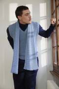 Strickset Schal Lang YarnsCashmere Premium POLINA mit Anleitung in garnwelt-Box ca 22 x 160 cm