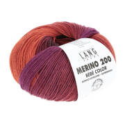 Lang Yarns MERINO 200 BEBE COLOR 554