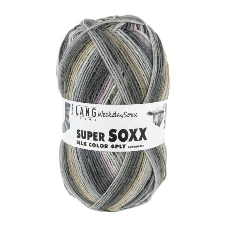 Lang Yarns SUPER SOXX SILK COLOR 4-FACH 463