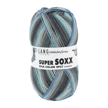 Lang Yarns SUPER SOXX SILK COLOR 4-FACH 467