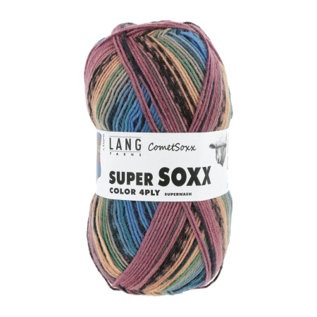 Lang Yarns SUPER SOXX COLOR 4-FACH 498