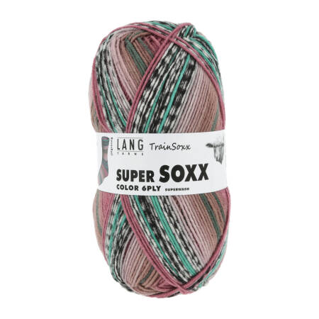 Lang Yarns SUPER SOXX COLOR 6-FACH/PLY 490