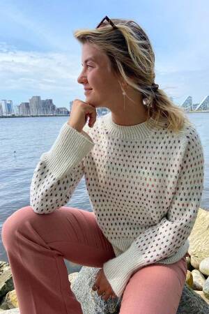 Strickanleitung Sweater 8001-015 LANGYARNS Baby Alpaca - MilleColoriSocksLaceLuxe Nordic Starlight (English) als download