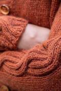 Strickset Cardigan Lang Yarns Baby Alpaca  Zen Nordic Waves (Deutsch) mit Anleitung in garnwelt-Box S
