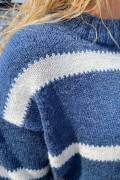 Strickset Pullover Lang Yarns Baby Alpaca Nordic Sailor (Deutsch) mit Anleitung in garnwelt-Box XS