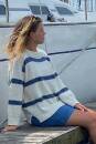 Strickset Sweater Lang Yarns Baby Alpaca Nordic Sailor (English) mit Anleitung in garnwelt-Box