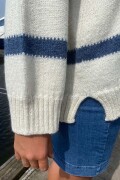 Strickset Trui Lang Yarns Baby Alpaca Nordic Sailor (Nederlands) mit Anleitung in garnwelt-Box S