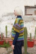 Strickset Kurzarmpullover gehäkelt Lang Yarns Move ply UNEXPECTED MOVE mit Anleitung in garnwelt-Box S-M