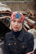 Knitting set Headband MOVE with knitting instructions in garnwelt box in size ca 46 x 11 cm