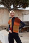 Strickset Weste Lang Yarns Move ply BORN TO MOVE mit Anleitung in garnwelt-Box S