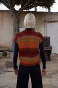 Strickset Weste Lang Yarns Move ply BORN TO MOVE mit Anleitung in garnwelt-Box S
