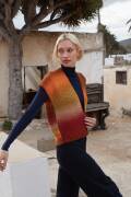 Strickset Weste Lang Yarns Move ply BORN TO MOVE mit Anleitung in garnwelt-Box S