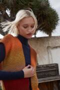 Strickset Weste Lang Yarns Move ply BORN TO MOVE mit Anleitung in garnwelt-Box S