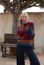 Knitting set Sweater MOVE 6-FACH/6-PLY with knitting instructions in garnwelt box in size S