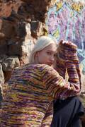 Strickset Top Down Pullover Lang Yarns Move ply GOOD...