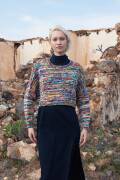 Strickset Kurzer Pullover Lang Yarns Move ply MOVEOLOGY mit Anleitung in garnwelt-Box S-M