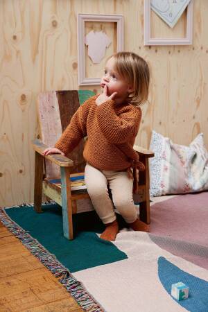 Strickset Wickeljacke Lang Yarns Merino  Bébé INGE mit Anleitung in garnwelt-Box 62