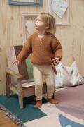 Strickset Wickeljacke Lang Yarns Merino  Bébé INGE mit Anleitung in garnwelt-Box 62