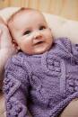 Strickset Pullover Lang Yarns Merino  Bébé ELINA mit Anleitung in garnwelt-Box