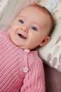 Knitting set Long-sleeved romper MERINO 200 BEBE with knitting instructions in garnwelt box
