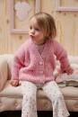 Strickset Cardigan Lang Yarns Merino  Bébé SIGRID mit Anleitung in garnwelt-Box