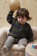 Strickset Cardigan Lang Yarns Merino  Bébé THEO mit Anleitung in garnwelt-Box 62