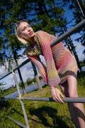 Strickset Kleid Lang Yarns Illusion CATALEYA mit...