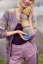 Strickset Jacke Lang Yarns Illusion SINEAD mit Anleitung in garnwelt-Box