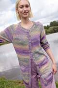 Strickset Jacke Lang Yarns Illusion SINEAD mit Anleitung in garnwelt-Box S