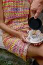 Knitting set Top LISBOA with knitting instructions in garnwelt box