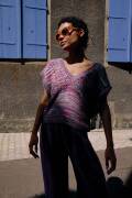 Strickset Pullunder Lang Yarns Lisboa TORI mit Anleitung...