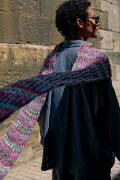 Strickset Tuch Lang Yarns Lisboa XANA mit Anleitung in...