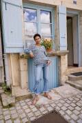 Strickset Pullover Lang Yarns Lisboa SOLE mit Anleitung in garnwelt-Box S-M