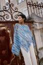 Strickset Poncho Lang Yarns Lisboa SANDRINE mit Anleitung in garnwelt-Box one size