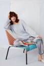 Strickset Pullover Top Down Lang Yarns Norma ISALIE mit Anleitung in garnwelt-Box S-M