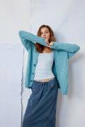 Strickset Jacke Unisex Lang Yarns Norma NIKA mit Anleitung in garnwelt-Box