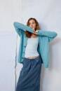 Strickset Jacke Unisex Lang Yarns Norma NIKA mit Anleitung in garnwelt-Box