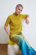 Strickset Kurzarmpullover Lang Yarns Ananas NIEVES mit...