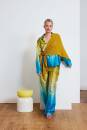 Knitting set Triangular shawl NOELLE with knitting instructions in garnwelt box
