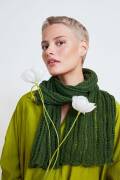 Strickset Schal Lang Yarns Ananas KENZIE mit Anleitung in garnwelt-Box ca 31 x 180 cm