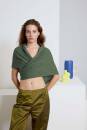 Knitting set Triangular shawl NOELLE with knitting instructions in garnwelt box