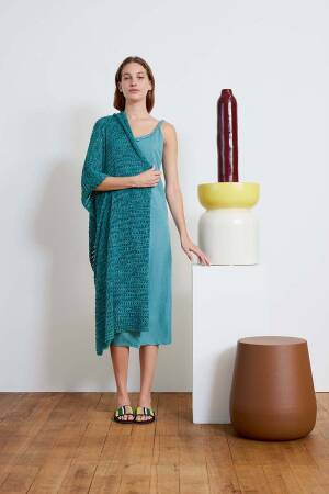 Strickset Schultertuch Lang Yarns Siempre LUCIA mit Anleitung in garnwelt-Box ca 60 x 160 cm