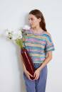 Knitting set Short-sleeved sweater FIESTA with knitting instructions in garnwelt box