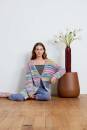 Strickset Jacke Lang Yarns Fiesta ANDREN mit Anleitung in garnwelt-Box S-M