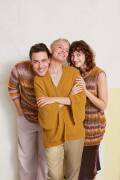 Strickset Jacke Lang Yarns Regina YEMINA mit Anleitung in garnwelt-Box S-M