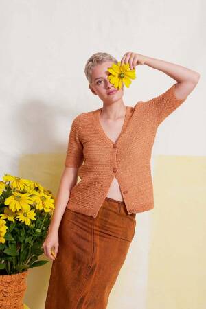 Strickset Jacke Lang Yarns Vaya COLLEEN mit Anleitung in garnwelt-Box S-M