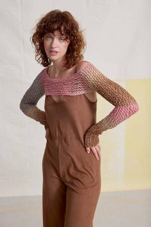 Strickset Kurzes Jäckchen Lang Yarns Paradise RIKONA mit Anleitung in garnwelt-Box S-M