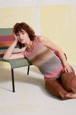 Strickset Top Lang Yarns Paradise AISHA mit Anleitung in garnwelt-Box